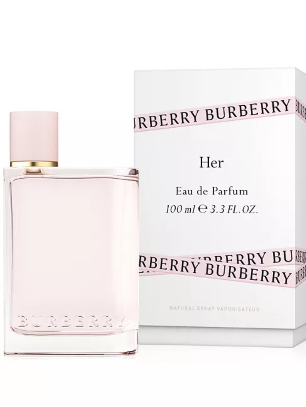 Burberry Her EAU DE PARFUM 100ML Fragrance in Soft Pink